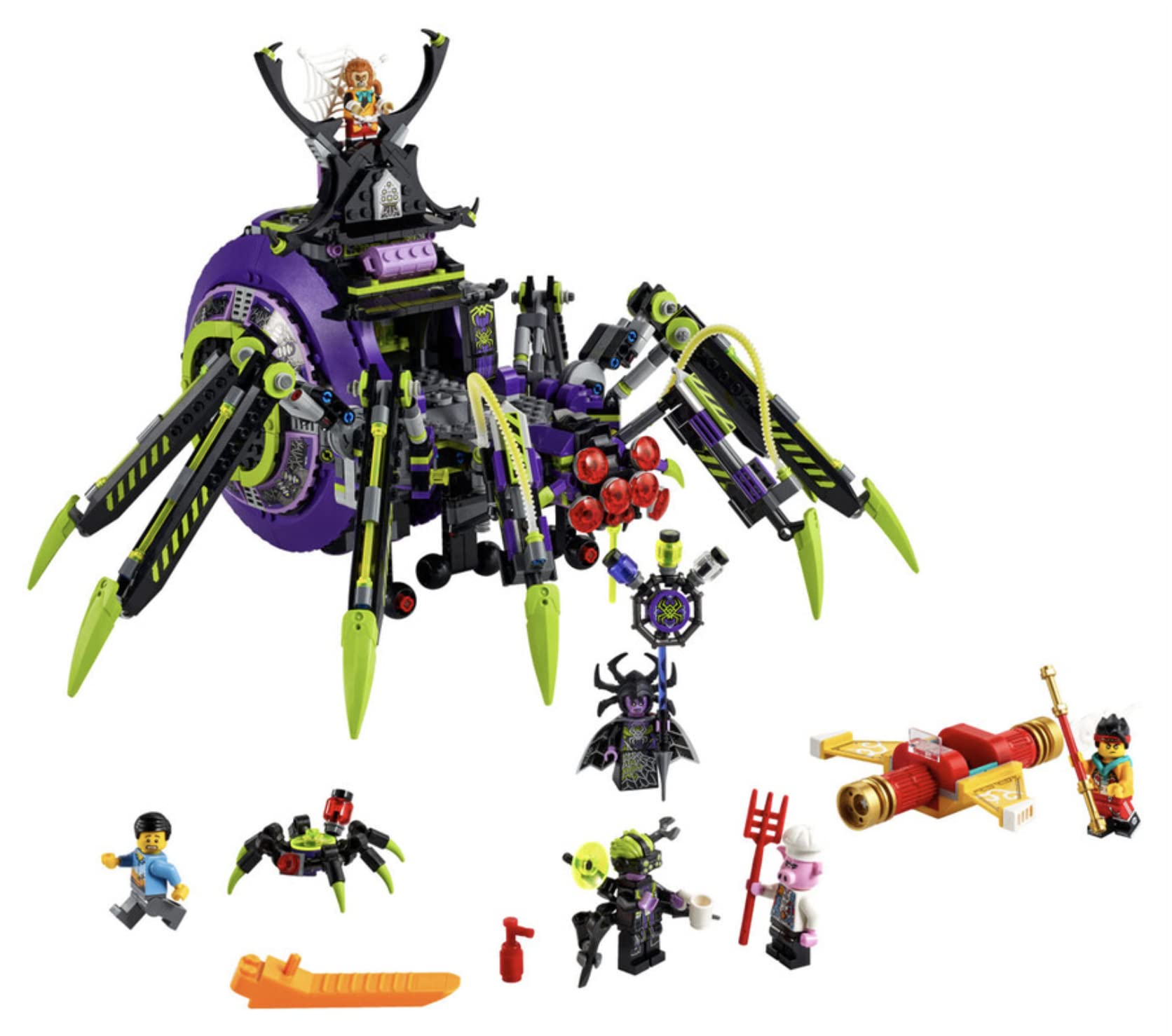 Amazon.co.jp: レゴ(LEGO) モンキーキッド スパイダークイーンの最恐