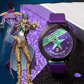 Amazon.co.jp: 腕時計 ジョジョの奇妙な冒険 空条承太郎 空条徐倫