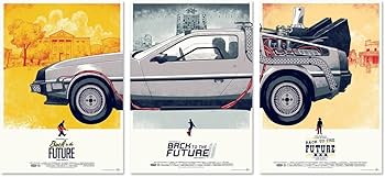 Amazon.co.jp: 映画 バック・トゥ・ザ・フューチャー ポスター 3枚