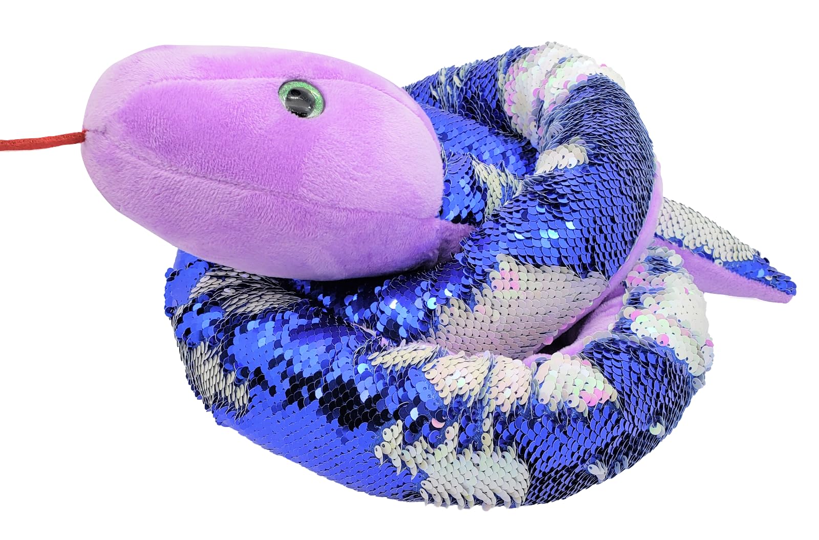 Amazon.com: Zugar Land Sequins Plush Snakes with Plastic Eyes, 67