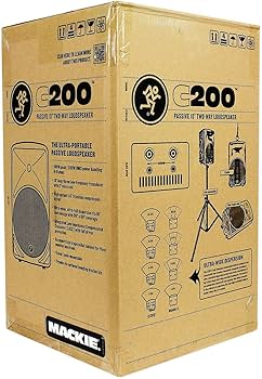 Amazon | MACKIE マッキーパッシブPAスピーカー C200 国内正規品(1本