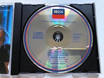 Wolfgang Amadeus Mozart, Sandor Vegh, Andras Schiff, Camerata