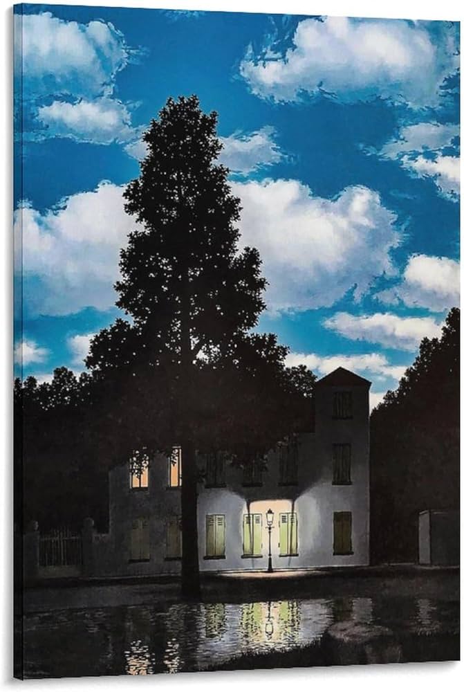 Amazon.co.jp: Rene Magritte ルネ・マグリットポスター 有名な絵画