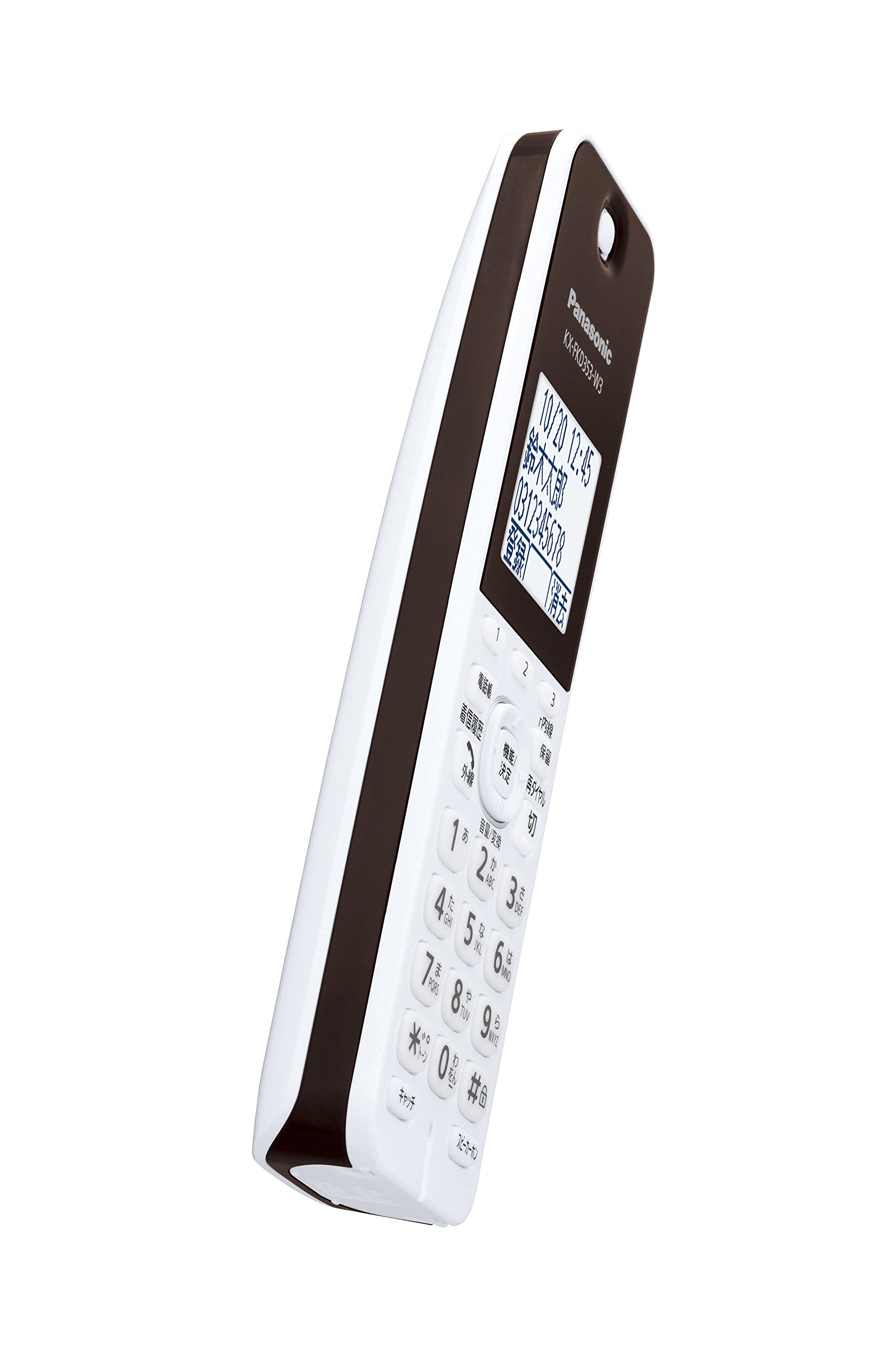 Amazon.co.jp: Panasonic KX-PD102D-W Cordless Digital FAX, Piano