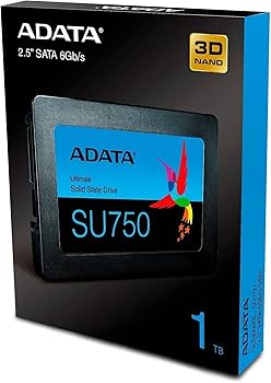 Amazon | ADATA 2.5インチ 内蔵SSD 512GB SU750シリーズ 3D NAND TLC