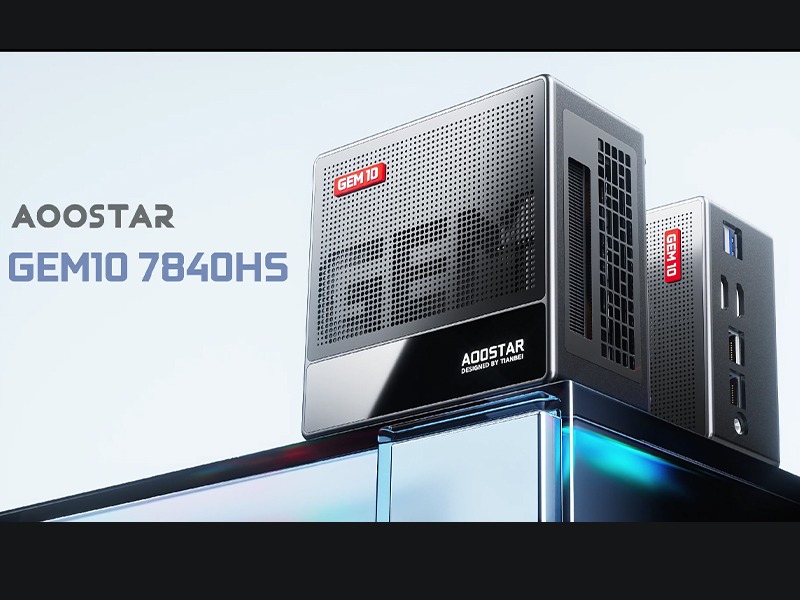 Amazon.co.jp: AOOSTARミニPC Ryzen7 7840HS 780M 三つM.2 NVME SSD