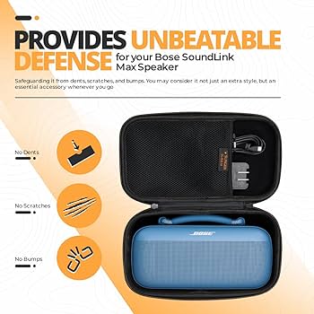 Amazon.com: Bose SoundLink Max Bluetooth Speaker + Hard Shell