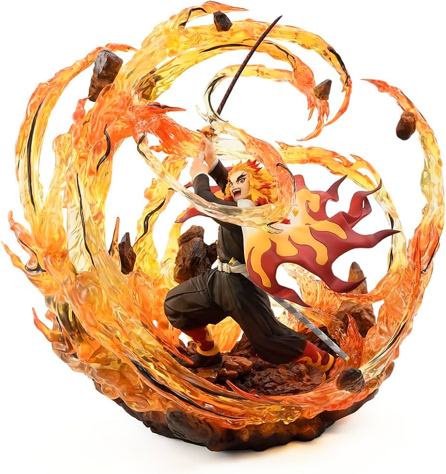 Amazon | ベルファイン 鬼滅の刃 煉獄 杏寿郎 DXVer. 1/8スケール PVC