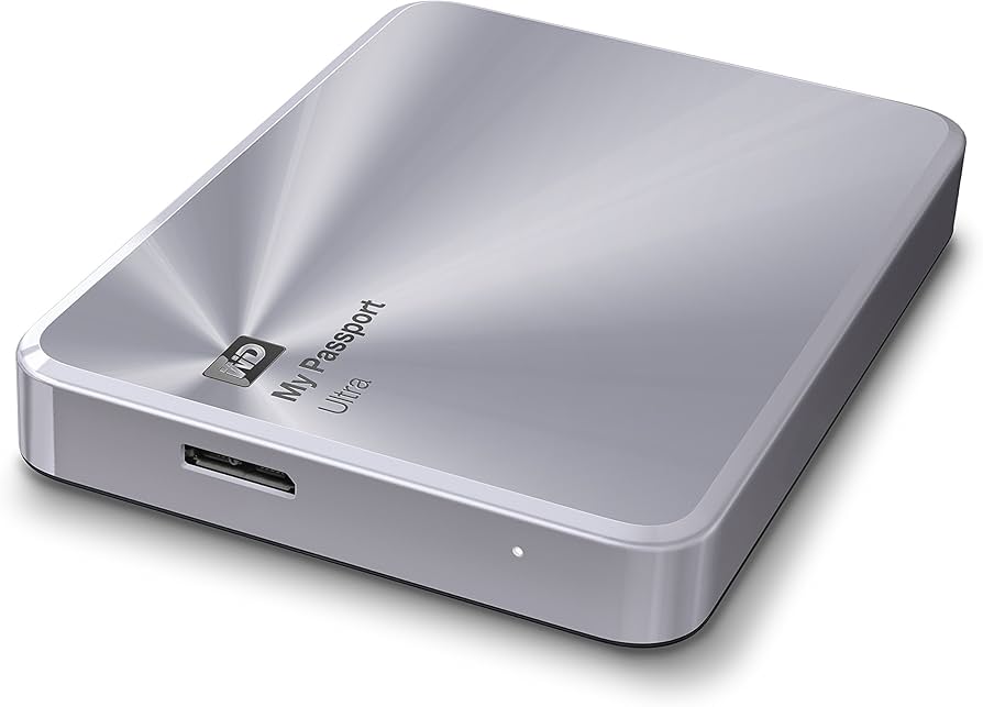 Amazon.com: WD 2TB Silver My Passport Ultra Metal Edition Portable