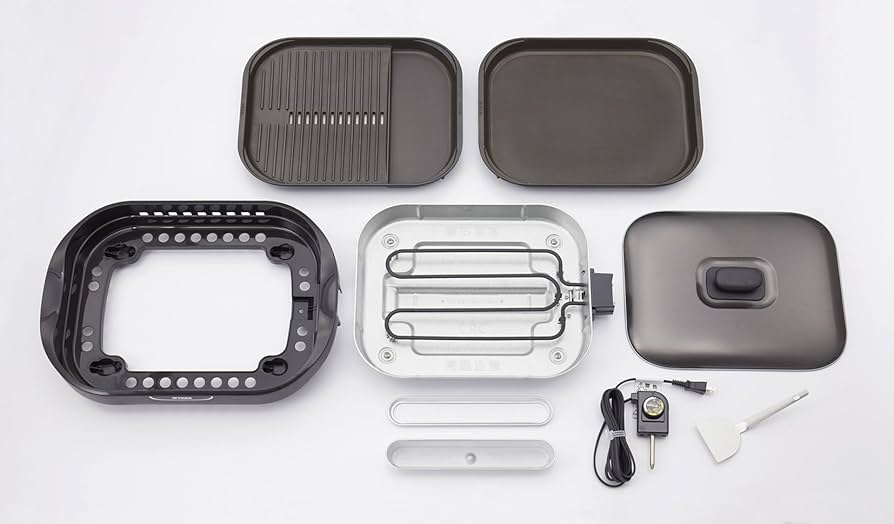 Amazon | タイガー ホットプレート 平面 焼肉 プレート 2枚 タイプ