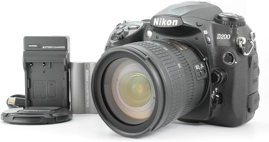Amazon.com : Nikon D200 10.2MP Digital SLR Camera with 18-70mm AF