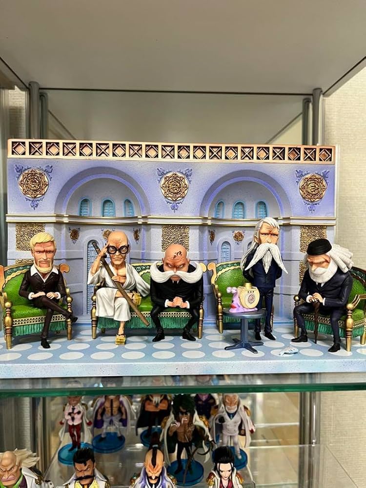 ワンピース 五老星 ガレージキット ガレキ スタチュー⑤ ワンピース五