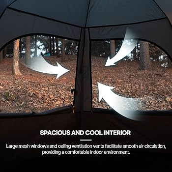 Amazon.co.jp: IDOOGEN(アイドゥーゲン) キャンプ用ポップアップテント