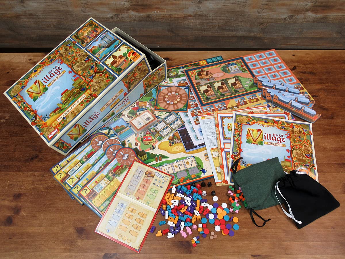 Amazon | ホビージャパン(HobbyJAPAN) ボードゲーム 村の人生：BIG BOX