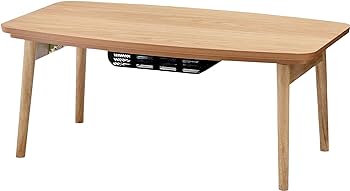 Amazon | AZUMAYA こたつテーブル コタツ エルフィ オーク 901OAK