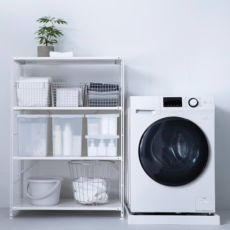 Amazon｜無印良品 スチールユニットシェルフ・スチール棚セット ライト