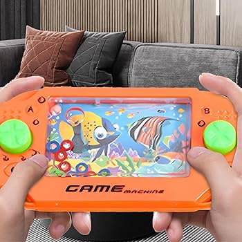 Amazon.co.jp: 1 PC レトロゲーム 携帯ゲーム機 水中輪投げゲーム