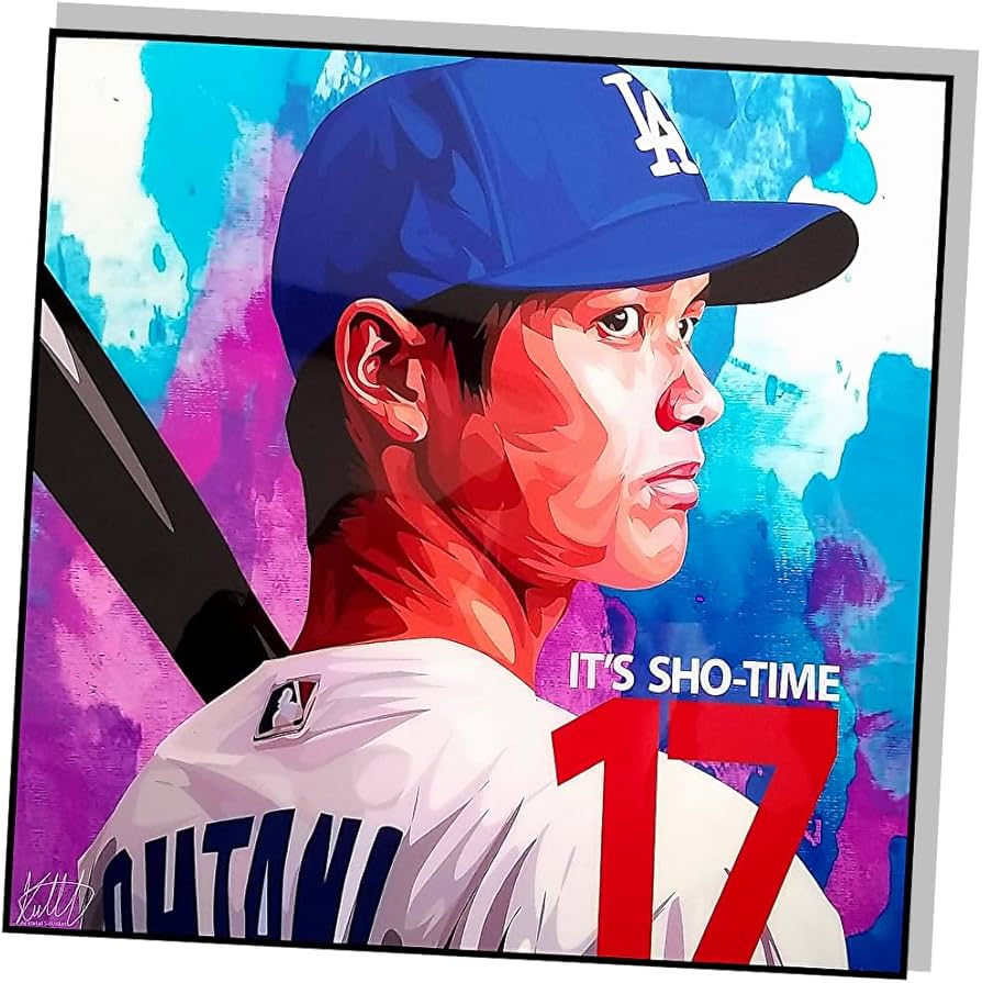 Amazon.co.jp: Famous Popart Gallery SHOHEI OTANI 大谷翔平 MLB
