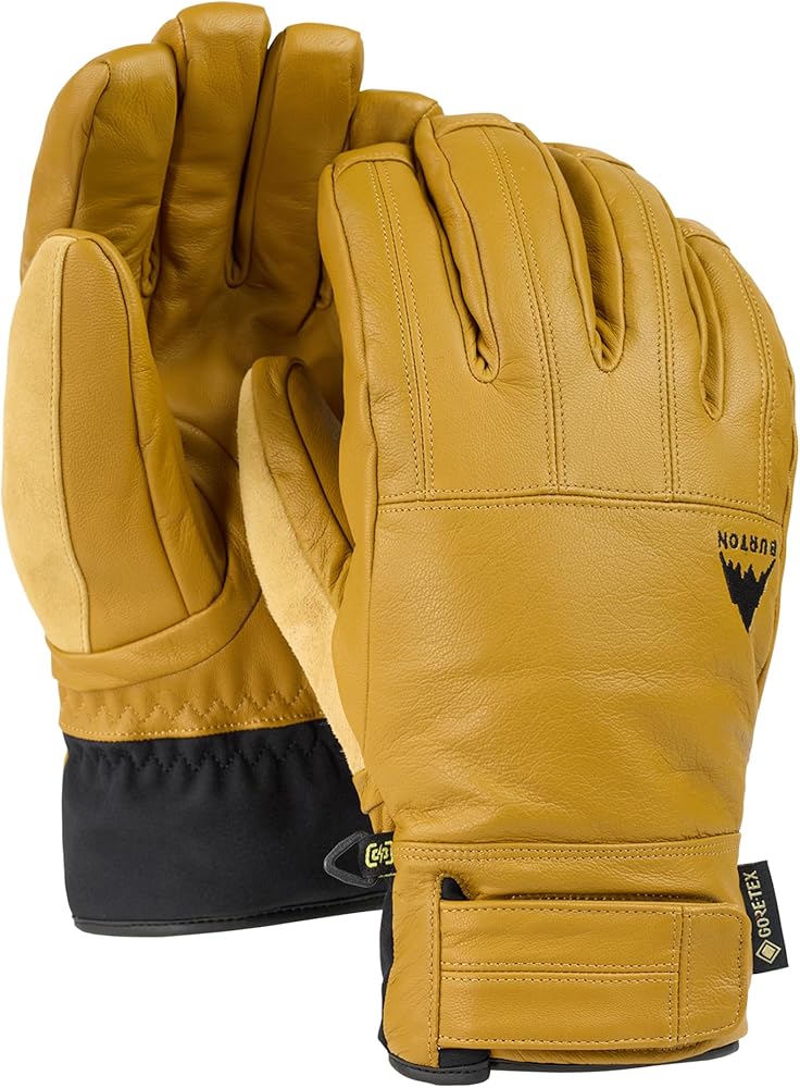 Amazon.com : Burton Men's Gondy Gore-TEX Leather Gloves, Rawhide