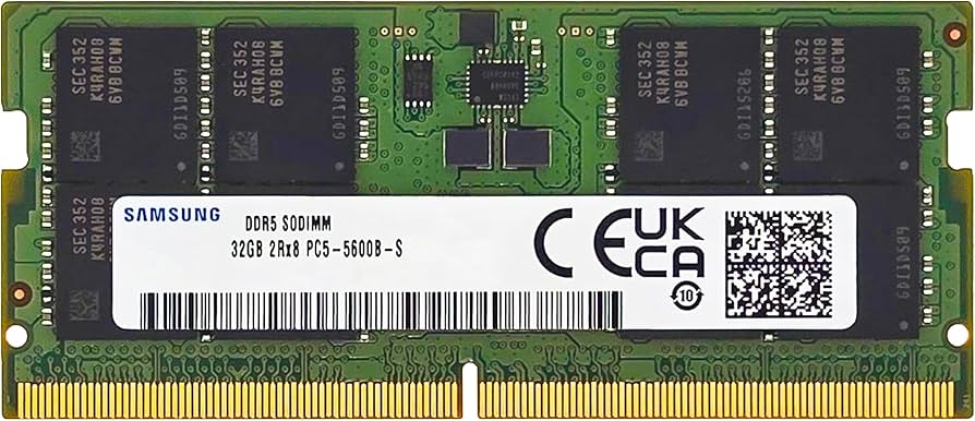 Amazon.co.jp: Samsung 32GB DDR5 5600MHz PC5-44800 CL46 SODIMM 2Rx8