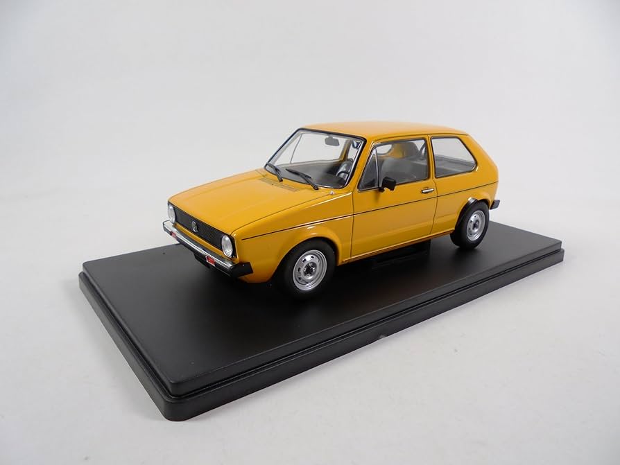Amazon.com: OPO 10 - Volkswagen Golf 1 (Caribe) Yellow 1978-1/24