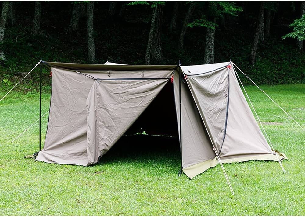Amazon | テンマクデザイン 炎幕の前幕（オプション品） | tent-Mark