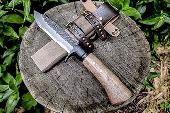 Amazon.co.jp: 晶之作 土佐アウトドア剣鉈120 日立青紙2号鋼 黒槌目