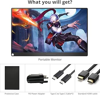 Amazon.co.jp: モバイルモニター EVICIV 15.6インチ モバイル