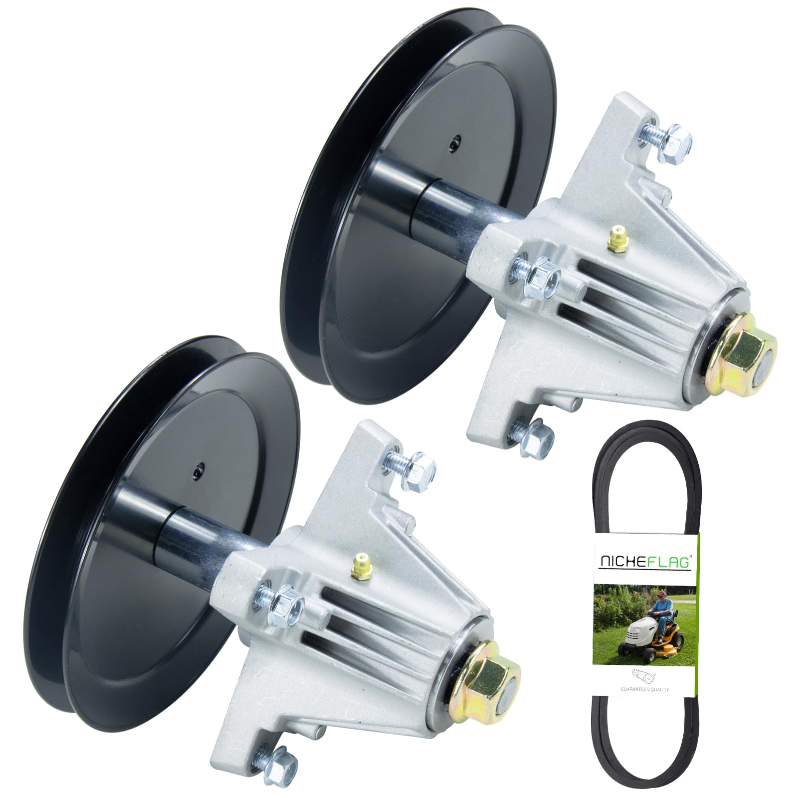 Amazon.com : NICHEFLAG 2 Pack 918-04865A Deck Spindle Kit with 954