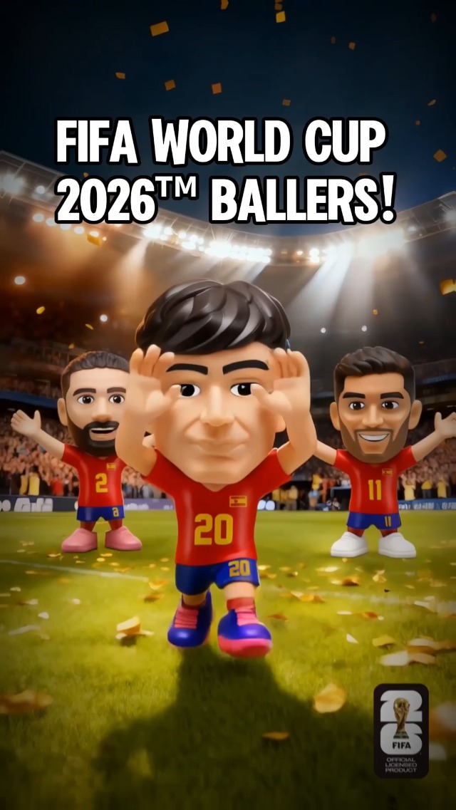 Amazon.com: FIFA World Cup 2026™ Ballers Series 1 2 Pack by ZURU