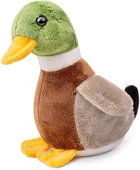 Amazon.com: ZHONGXIN Mallard Duck Plush Toy - Soft, Cute Green