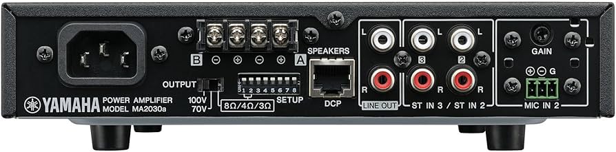 Amazon | ヤマハ YAMAHA パワーアンプリファイアー MA2030a | プロ用