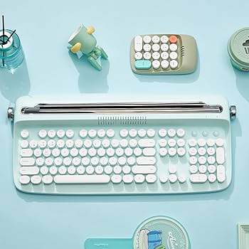 Amazon | YUNZII ACTTO B503 無線タイプライターキーボード レトロ