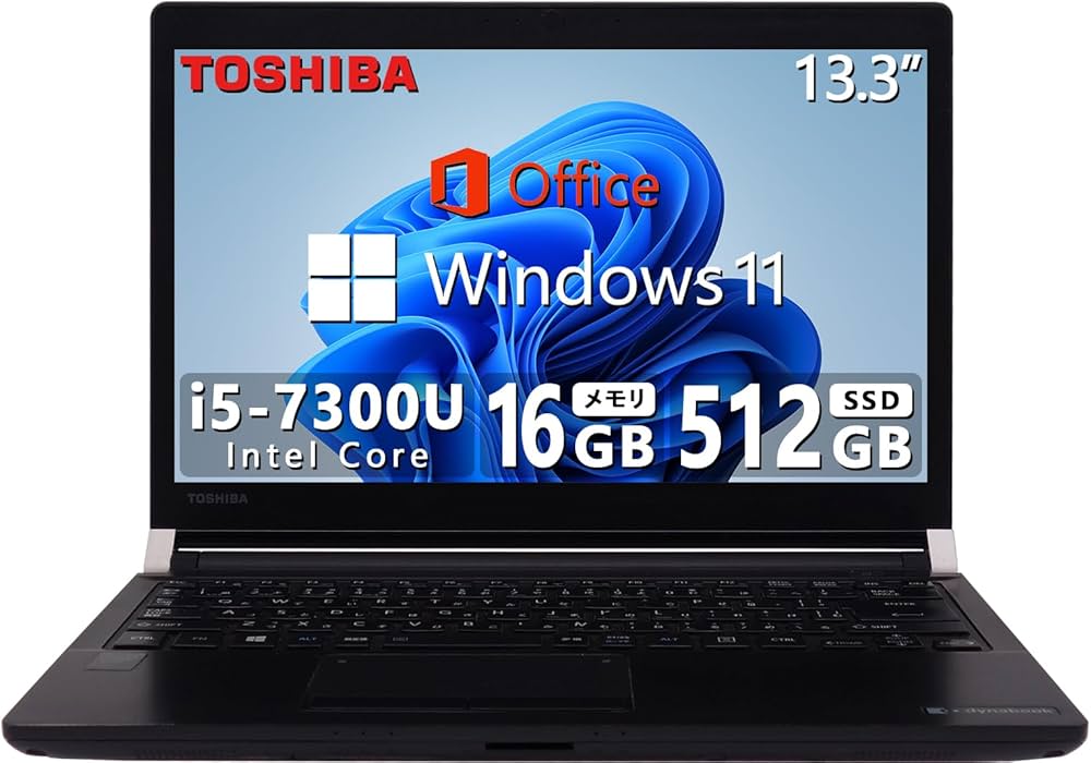 Amazon.co.jp: Toshiba DynaBook R73 Notebook, Thin and Lightweight