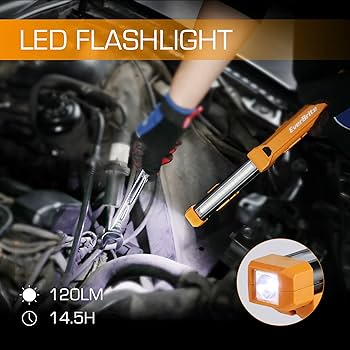 EverBrite 1000LM LED Work Light, Rechargeable Work Light for