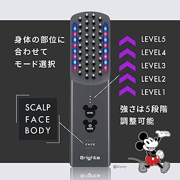 Amazon.co.jp: 【ミッキーコラボ + ヘアクリップ付き】 Brighte