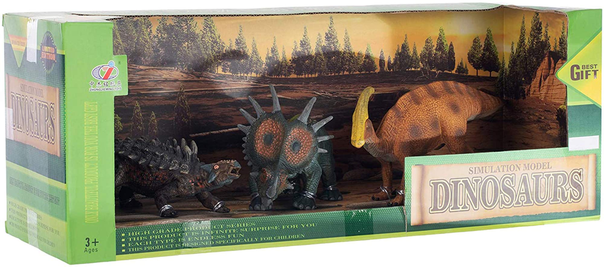 Amazon.co.jp: Class Collections アンキロサウルス トリケラトプスと