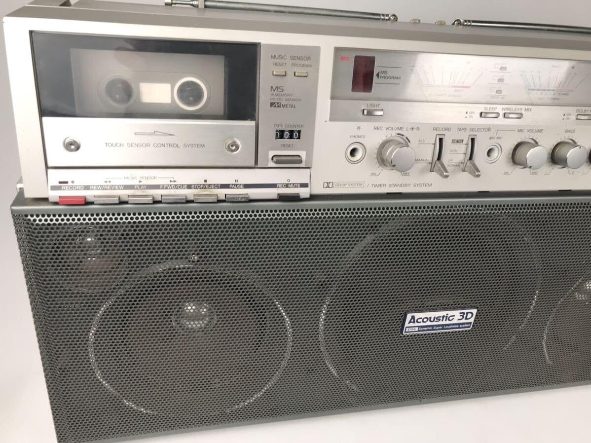 Amazon.co.jp: アイワ アイワ ラジカセ CS-J88 2BAND Acoustic 3D