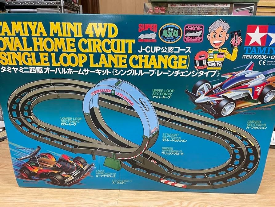 Amazon.co.jp: Tamiya Mini 4WD Oval Home Circuit Single Loop Lane