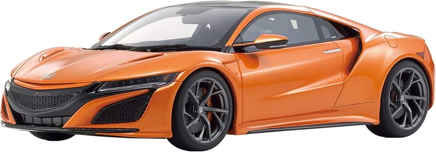 Amazon | samurai 1/18 ホンダ NSX オレンジ 完成品 | ミニカー・ダイ