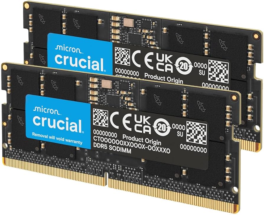 Amazon.co.jp: Crucial ノートPC用増設メモリ 16GB(8GBx2枚) DDR5
