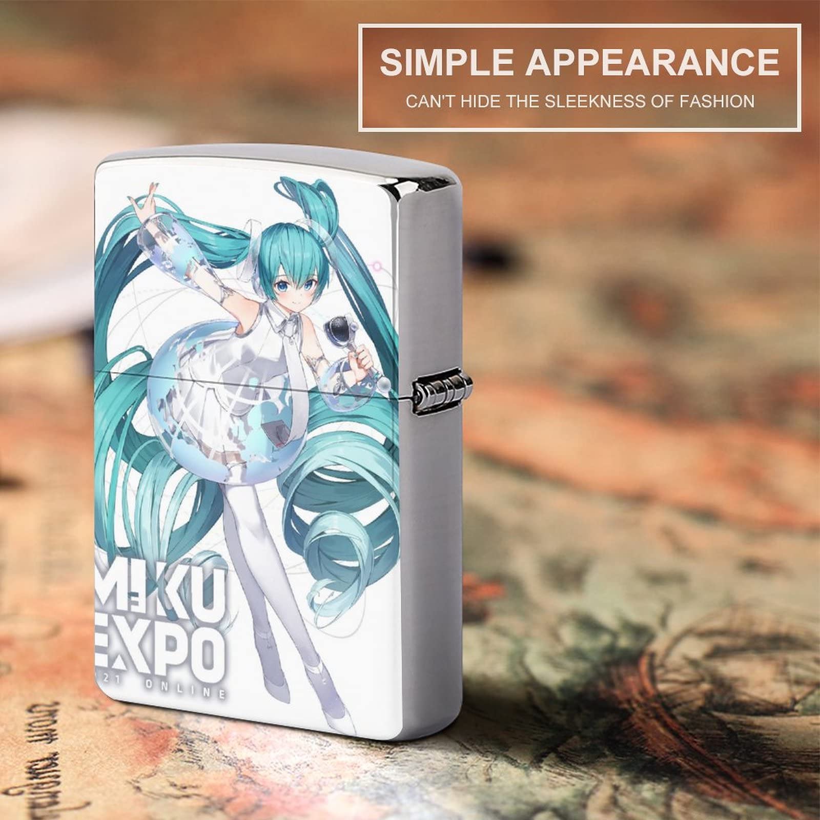 Amazon.co.jp: 初音 ミク ライターケース ZIPPO兼用ケース ジッポ
