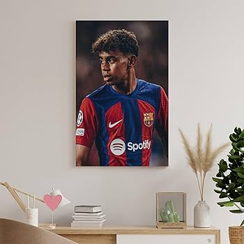 Amazon.co.jp: ラミンヤマルポスタープロサッカー選手 (17) アート