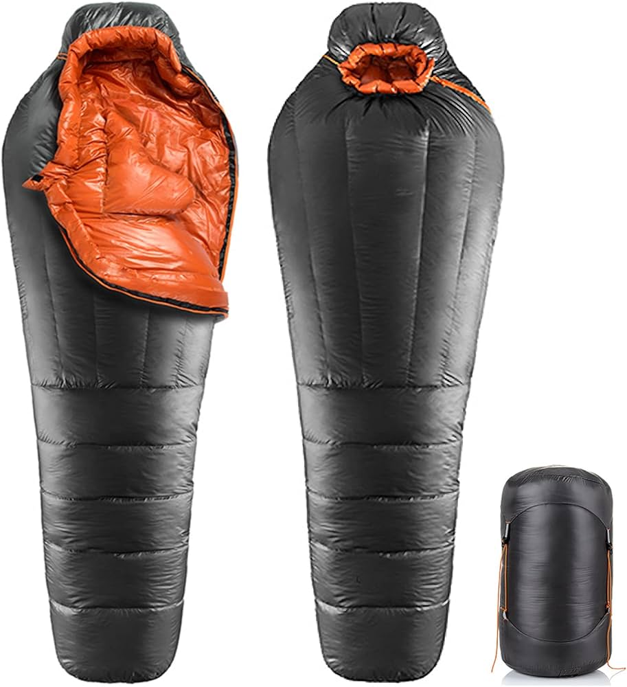 Amazon.co.jp: JUYEE 寝袋 冬用 ダウン シュラフ 冬 最低温度-10℃ 高級