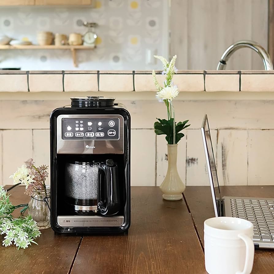 Amazon | 【Amazon Alexa認定】+Style スマート全自動コーヒーメーカー