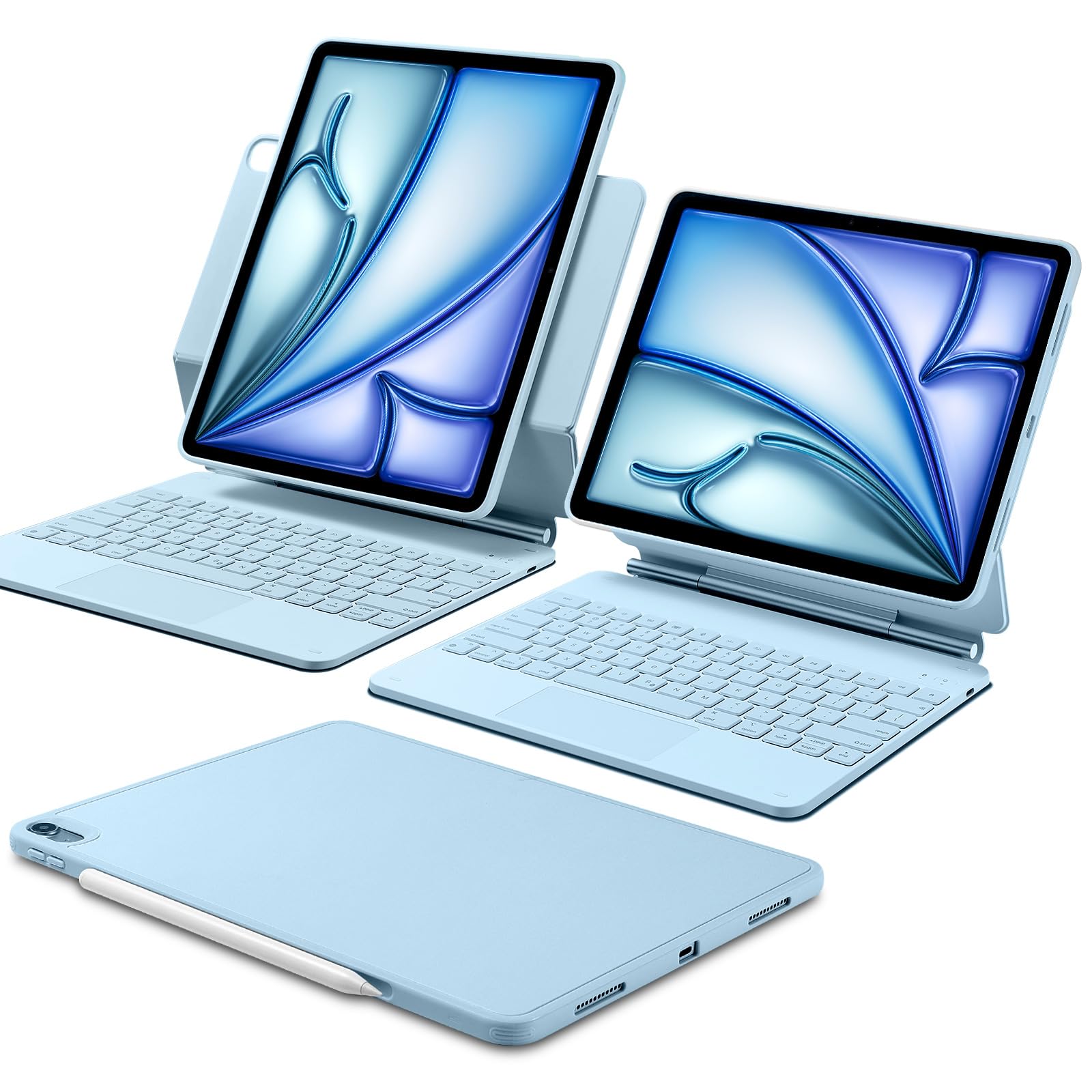 Amazon.com: ESR iPad Air 13 Inch Case Keyboard (M3/M2, 2025/2024