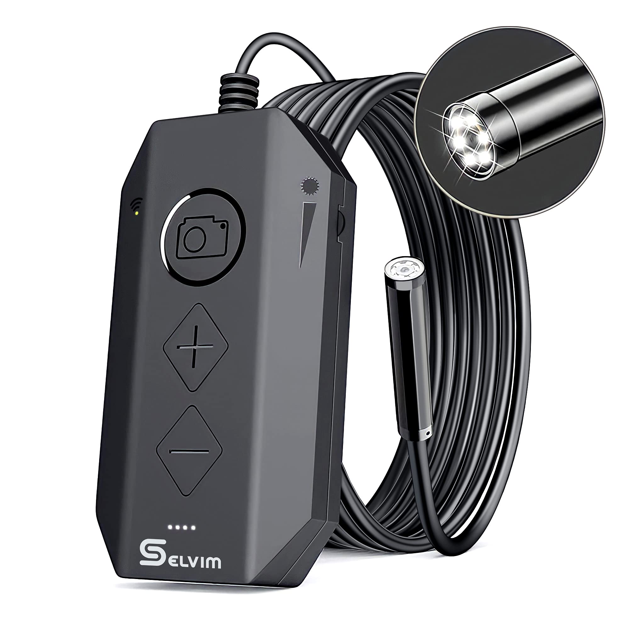 Amazon | ワイヤレス内視鏡カメラ 5.5mm極細レンズ wifi接続 超 スマホ