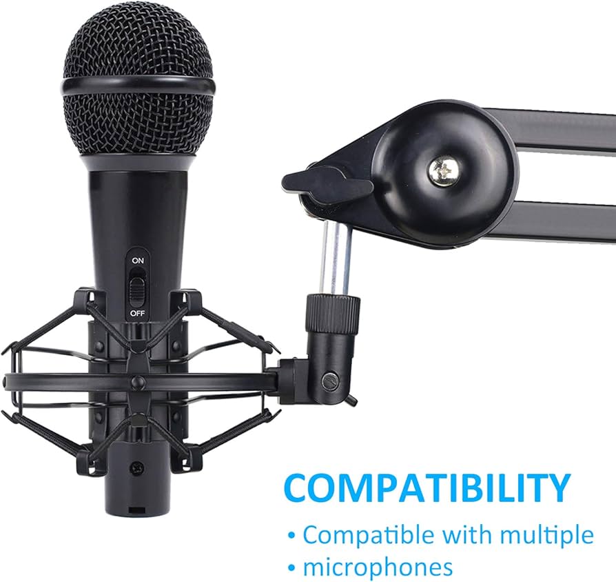 Amazon | SUNMON マイクショックマウントホルダー 直径28mm-31mm