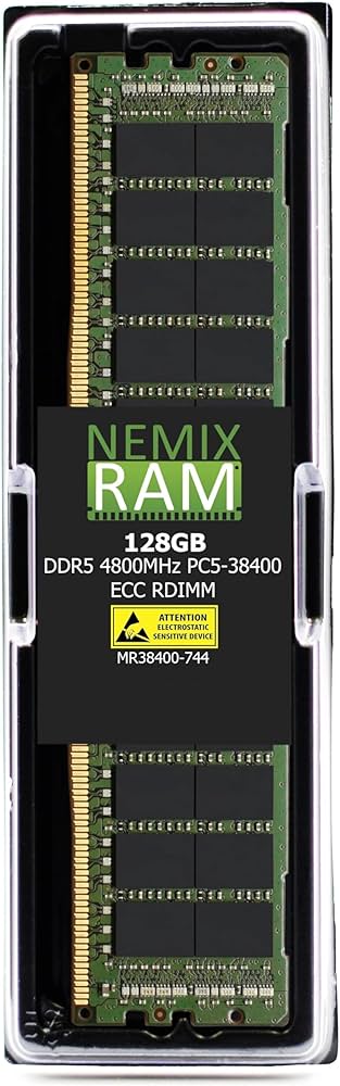 Amazon.co.jp: NEMIX RAM 128GB (1X128GB) DDR5 4800MHZ PC5-38400