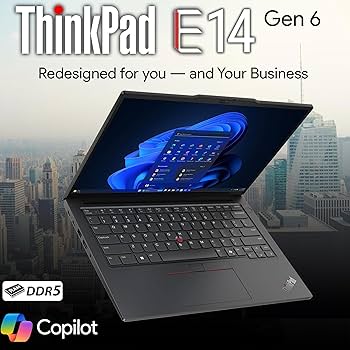Amazon.com: Lenovo ThinkPad E14 Gen 6 14